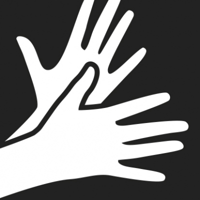 The symbol image for sign language
